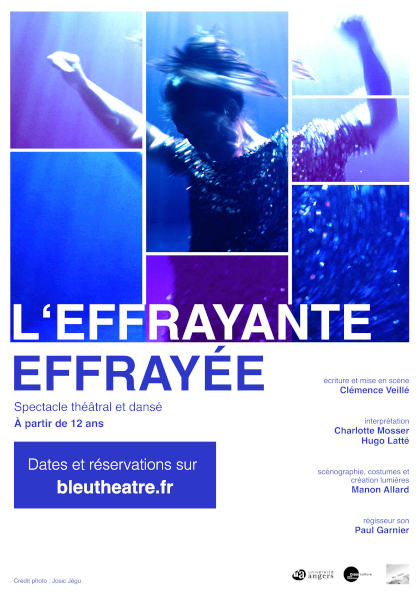 photo effrayante effrayée